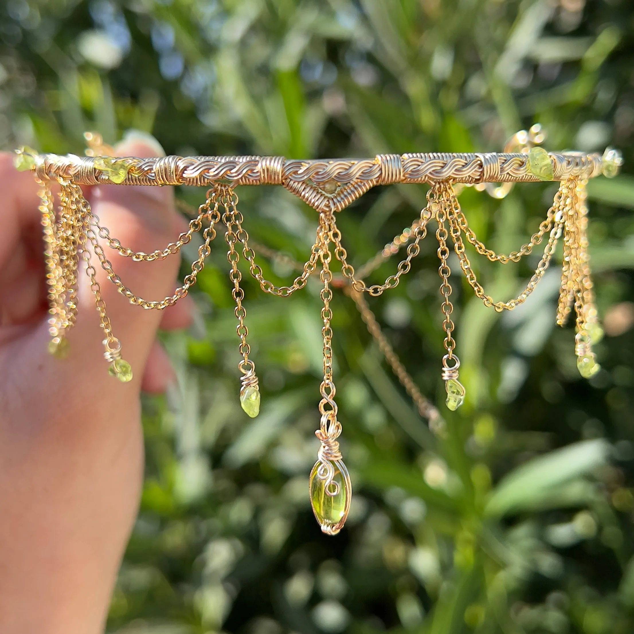 Astraea Choker in Peridot ✵