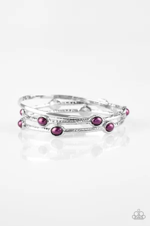 Bangle Belle - Purple Bracelet