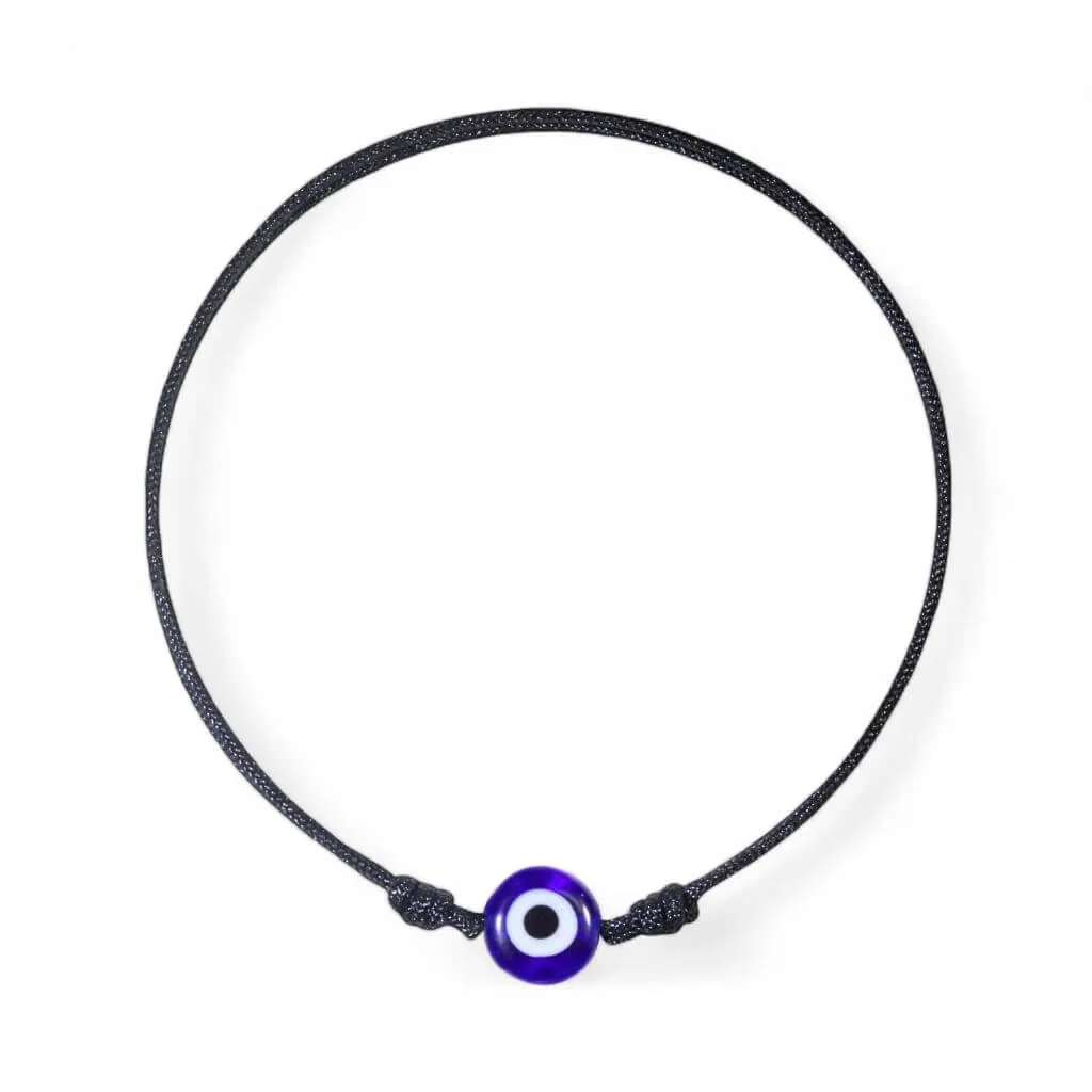 Black Cord Evil Eye Bracelet - Ultimate Turkish Protection Talisman