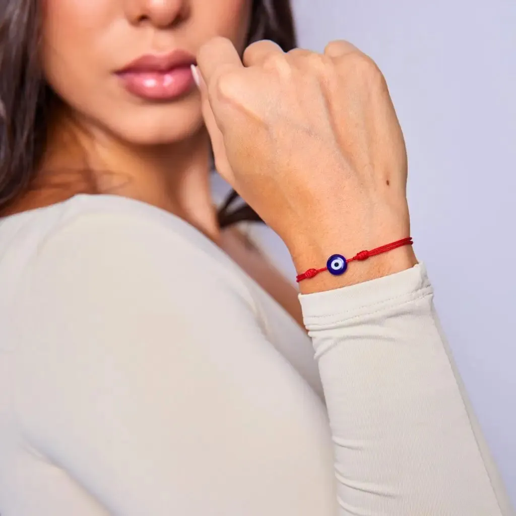 Black Cord Evil Eye Bracelet - Ultimate Turkish Protection Talisman