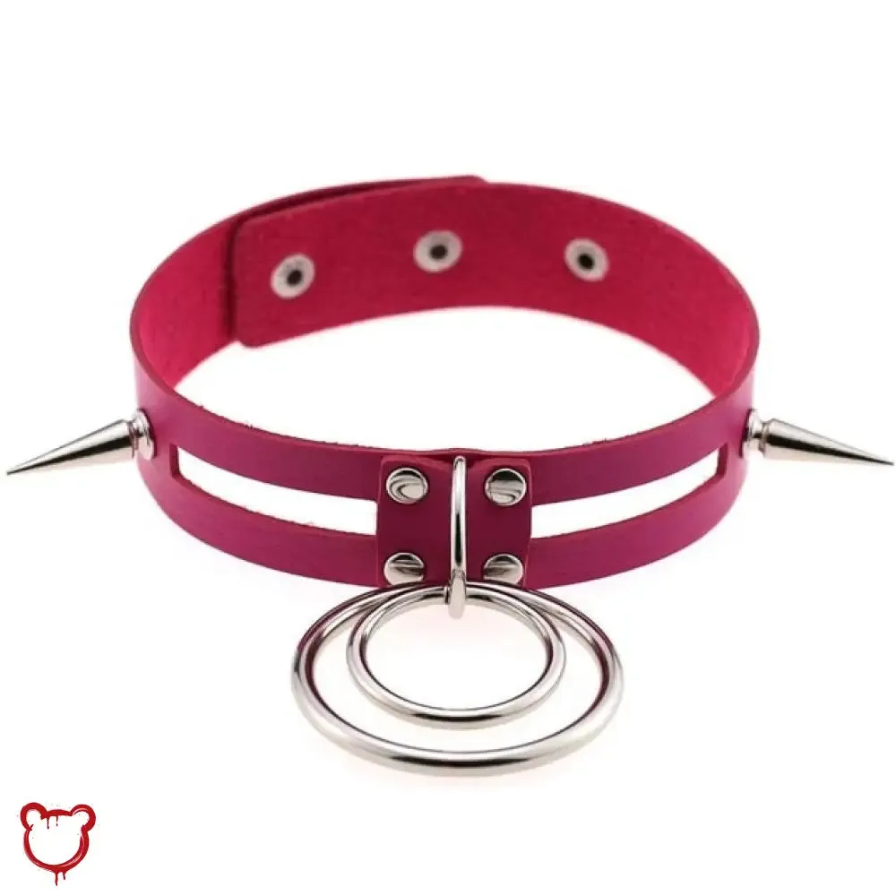 Black Spike Choker (11 Shades)