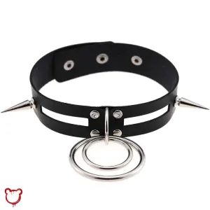 Black Spike Choker (11 Shades)