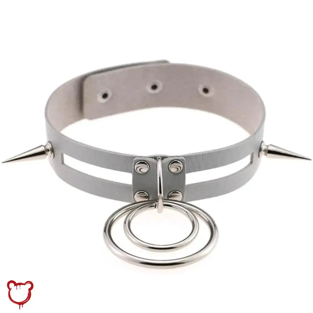 Black Spike Choker (11 Shades)