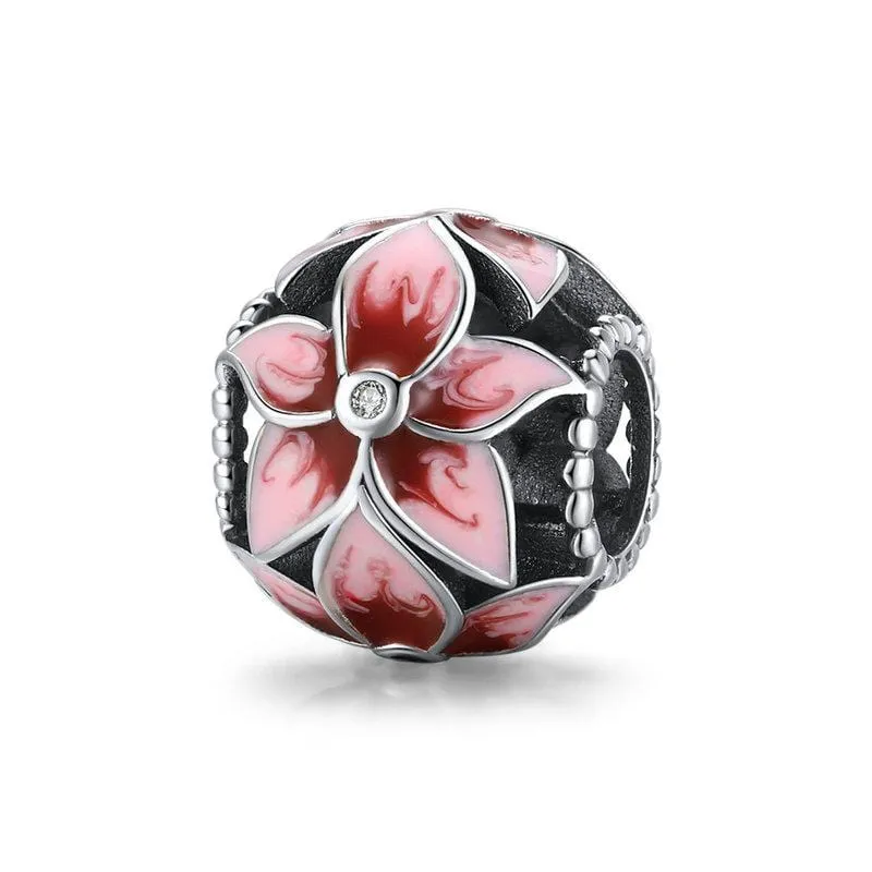 Blooming Flower Bead Charm