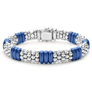 Blue Caviar Ultramarine Ceramic Caviar Beaded Bracelet | 9mm