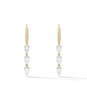 Boa III Earrings in Yellow Gold