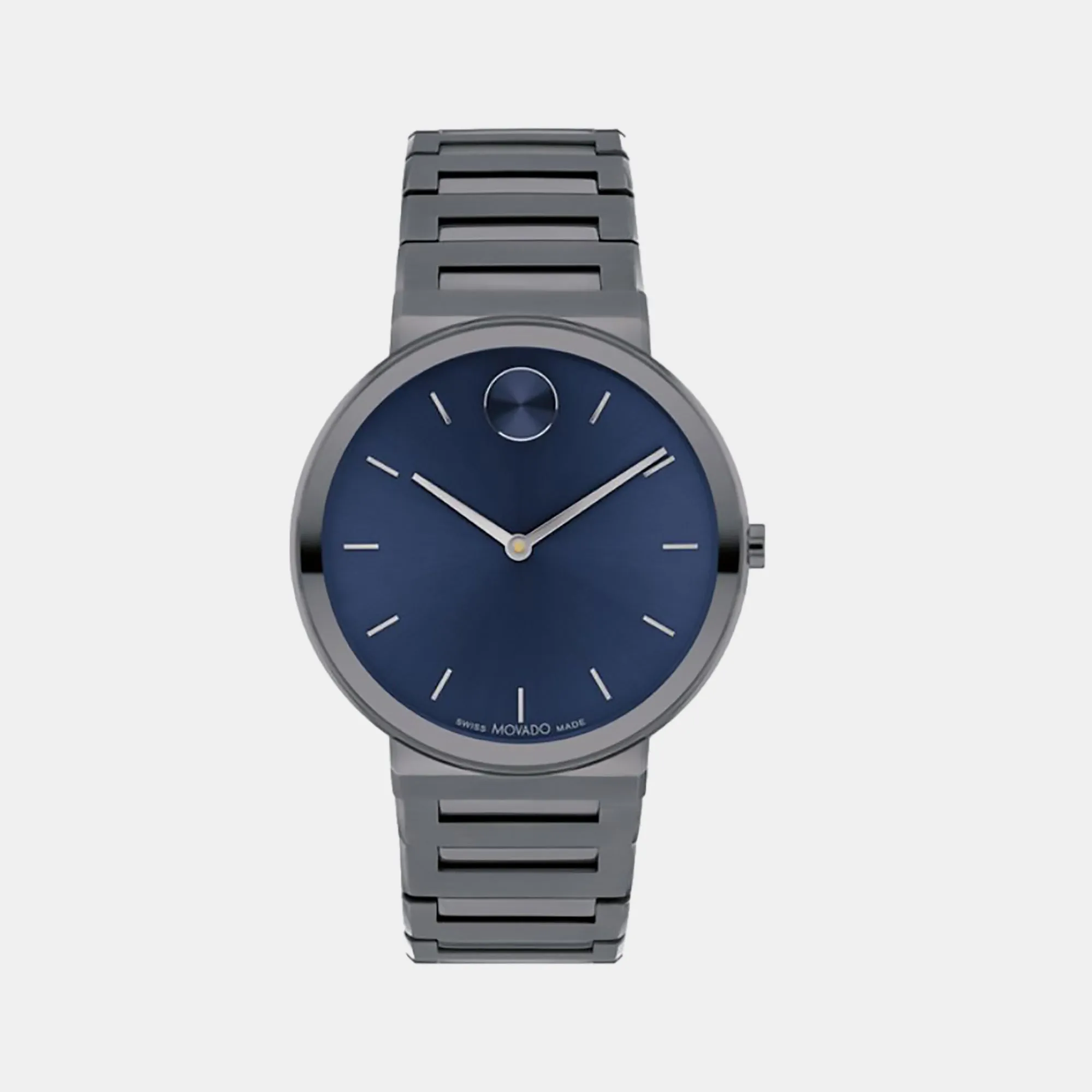 Bold Men's Blue Analog Stainless Steel Watch 3601076