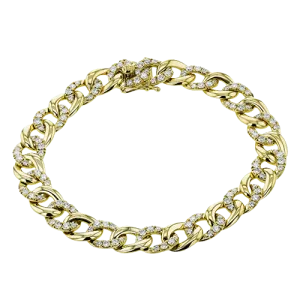 Bracelet in 18k Gold with Diamonds