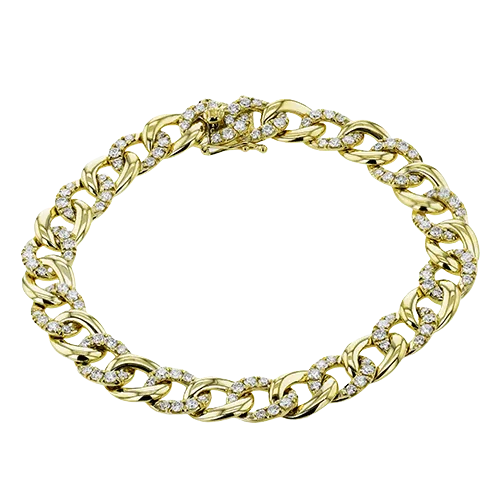 Bracelet in 18k Gold with Diamonds