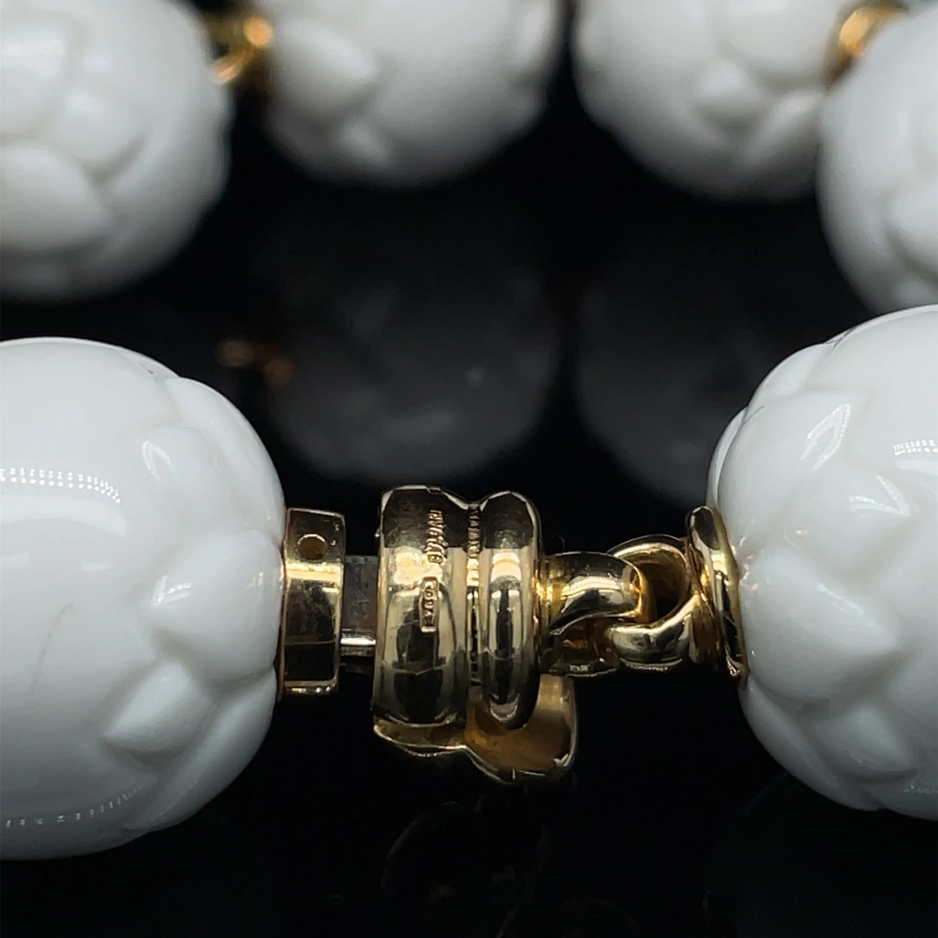 Bulgari Chandra Porcelain Gold Bracelet