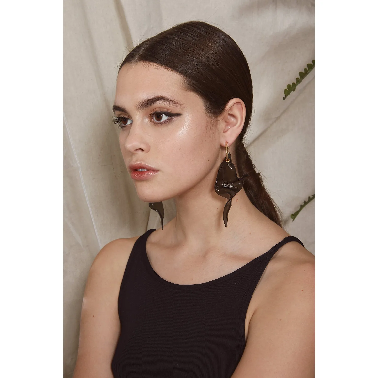 Careen Earring in Smoke