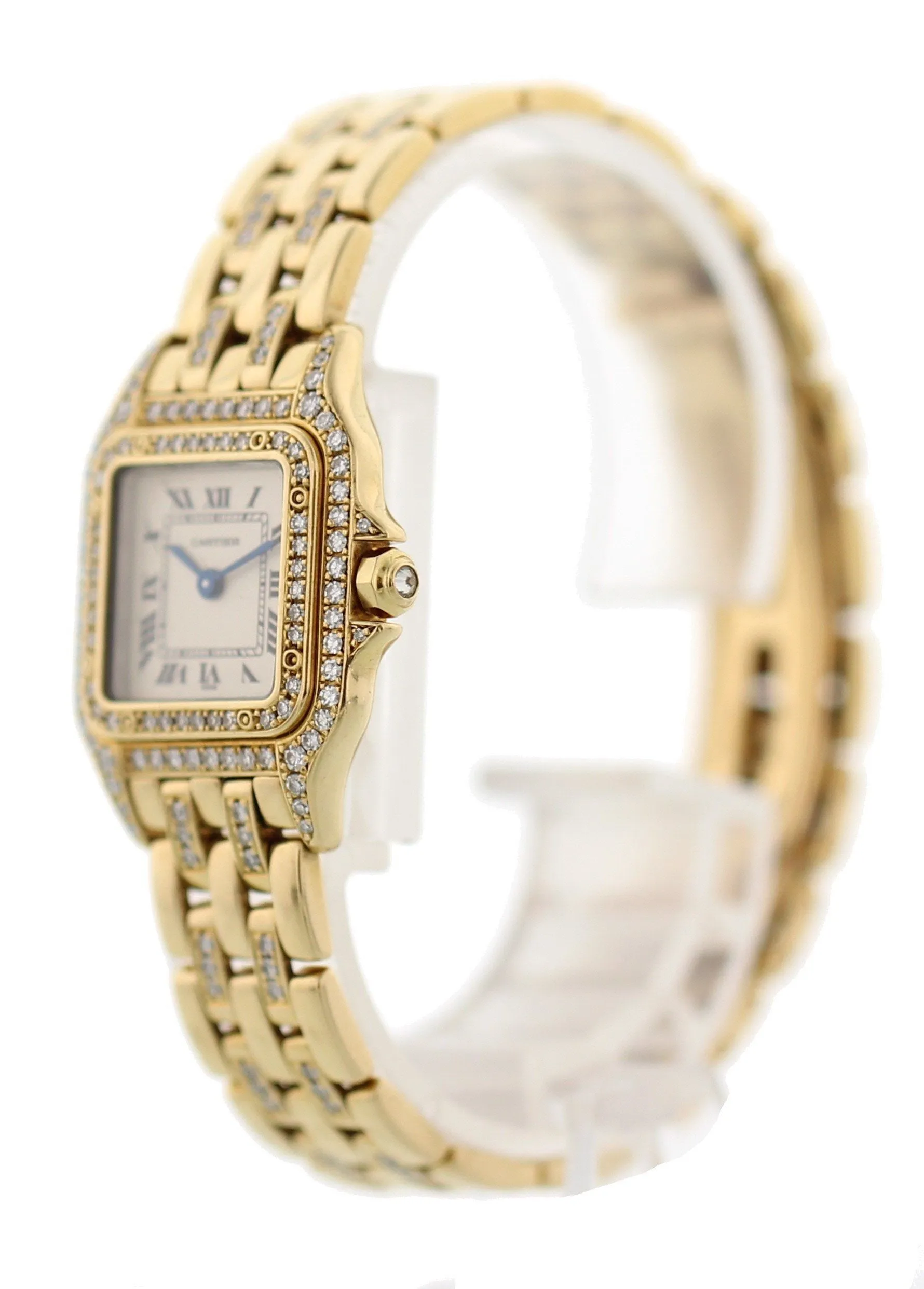 Cartier Panthere 1280 2 18k Yellow Gold & Factory Diamonds