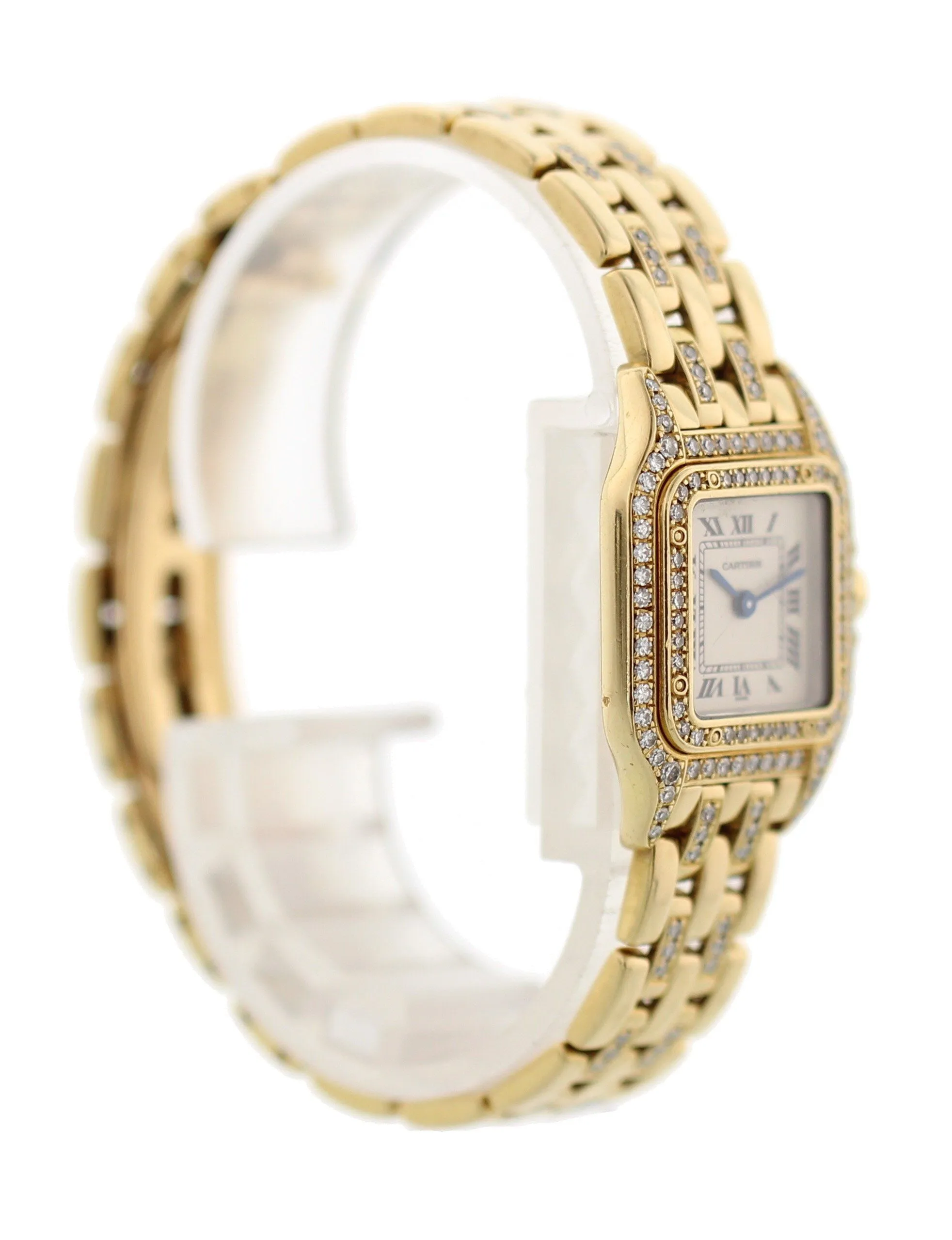 Cartier Panthere 1280 2 18k Yellow Gold & Factory Diamonds