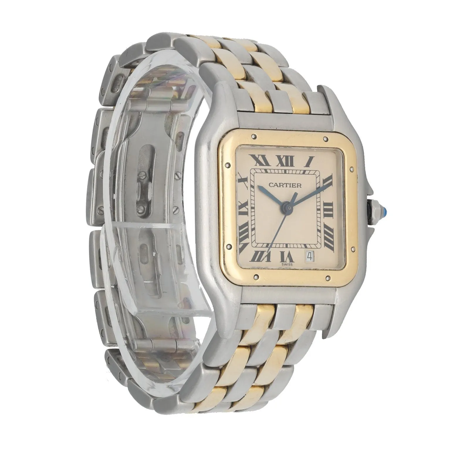 Cartier Panthere 183949 Two Row Midsize Ladies Watch