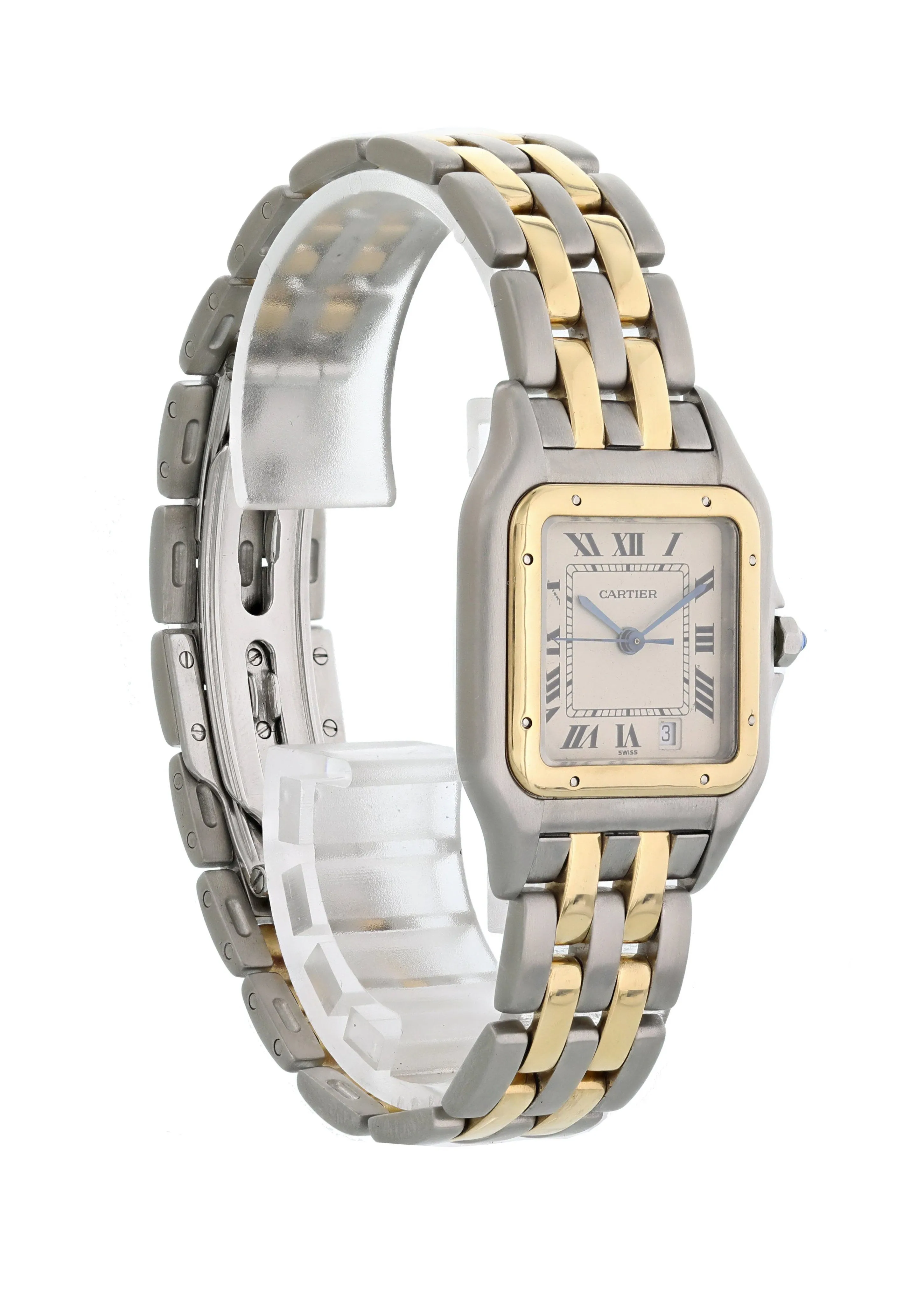 Cartier Panthere 183949 Two Row Midsize Ladies Watch