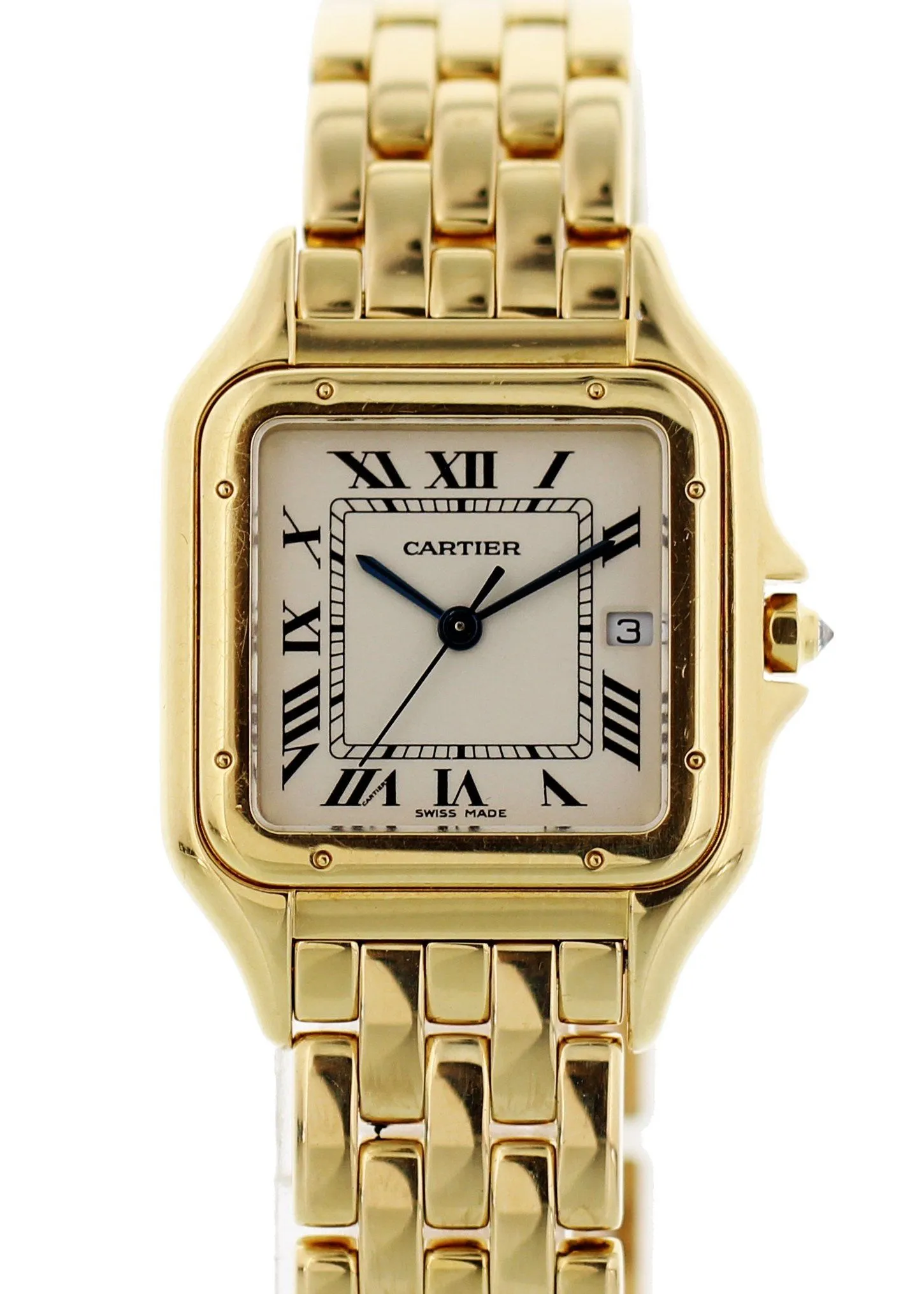 Cartier Panthere Large 18k Yellow Gold Watch W25014B9