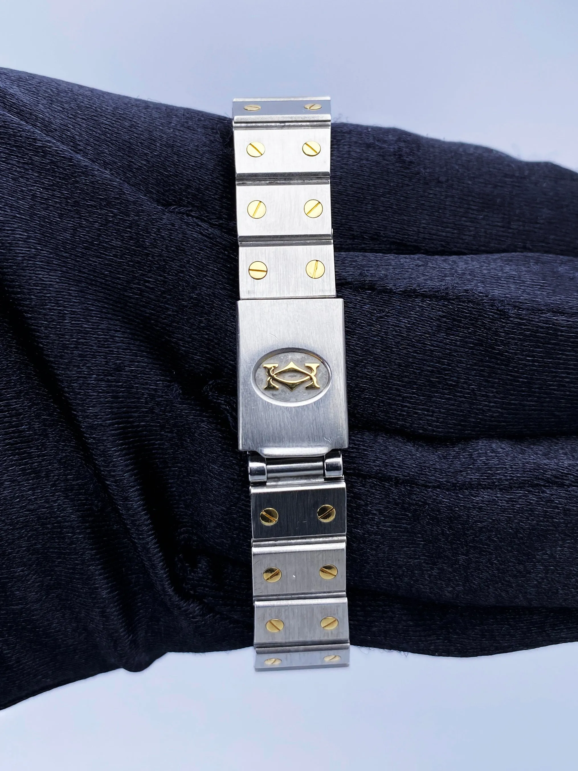 Cartier Santos Galbee 0902 Two-Tone Automatic Ladies Watch
