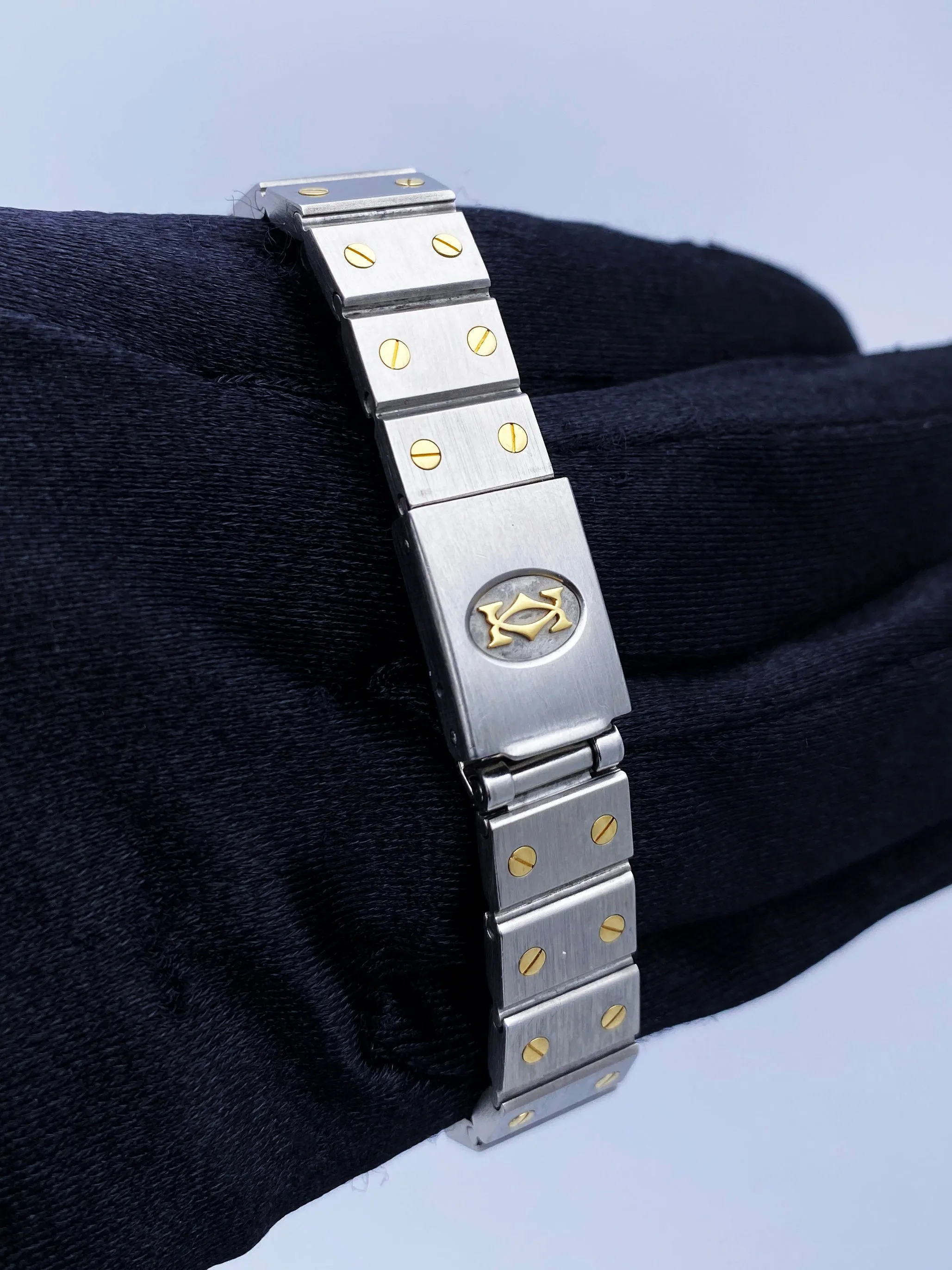 Cartier Santos Galbee 0902 Two-Tone Automatic Ladies Watch