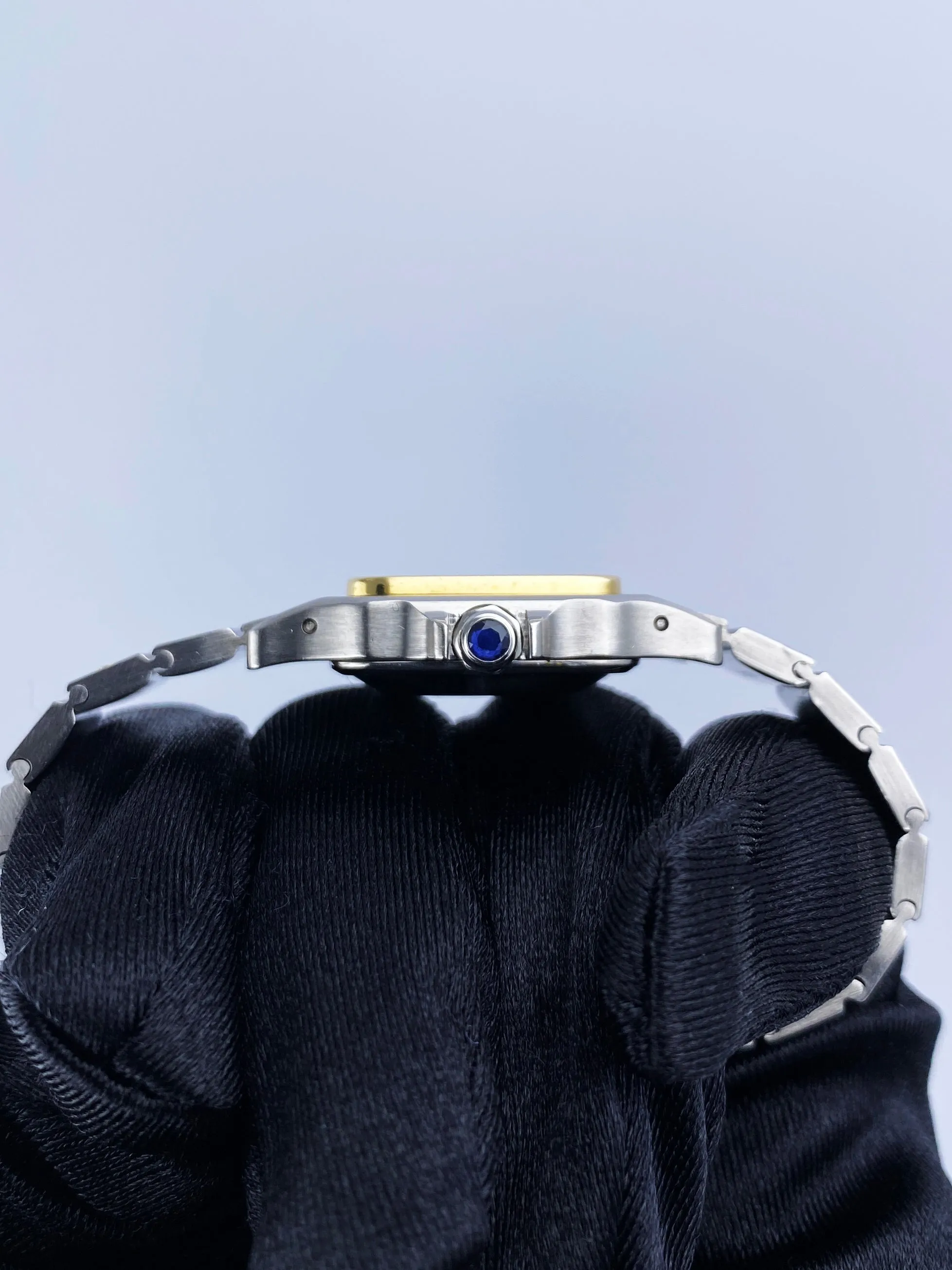 Cartier Santos Galbee 0902 Two-Tone Automatic Ladies Watch