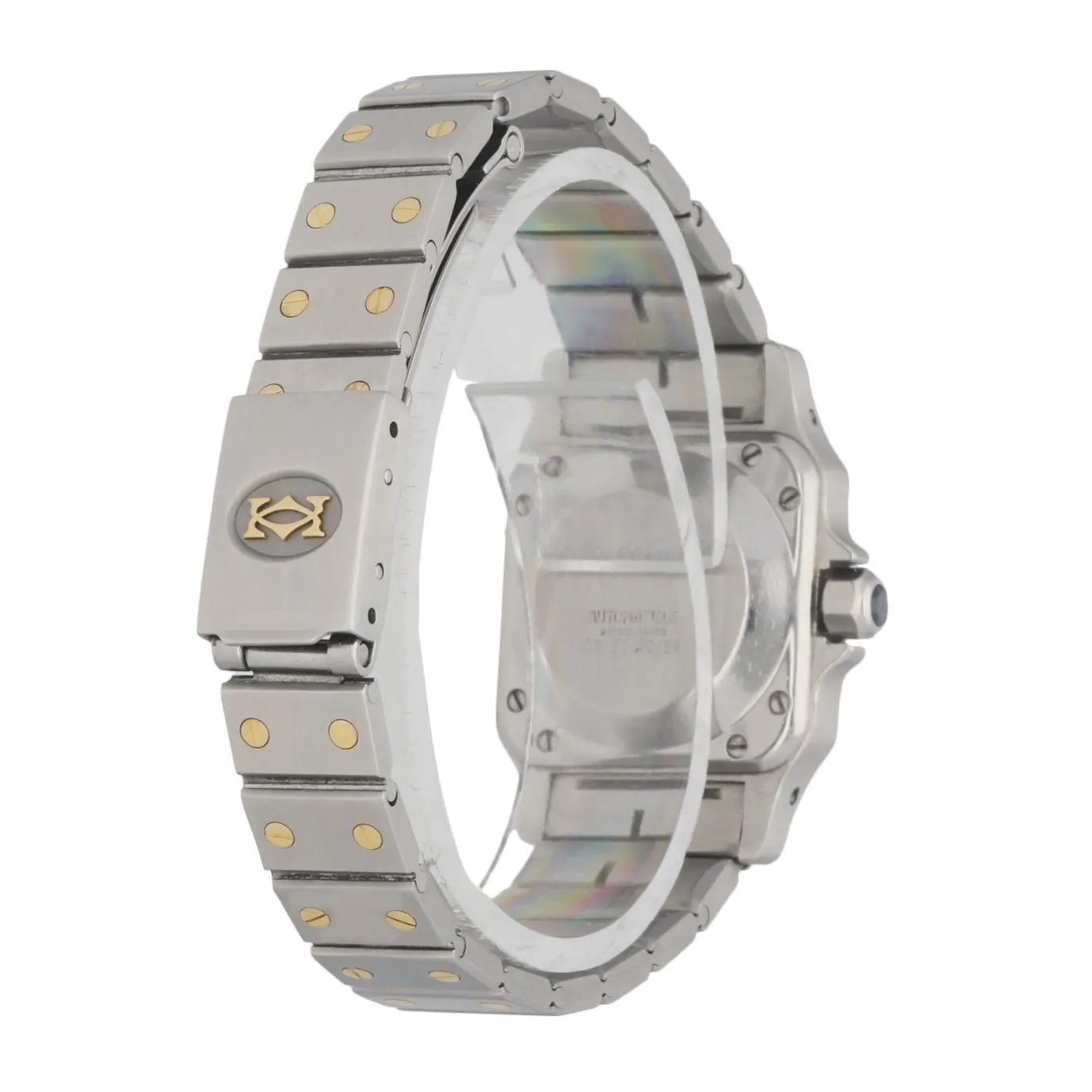 Cartier Santos Galbee Two Tone Ladies Watch