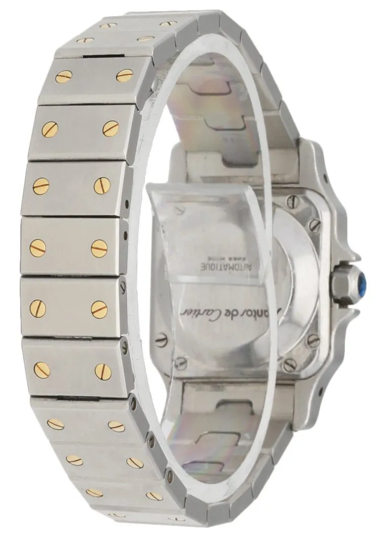 Cartier Santos Galbee Two Tone Ladies Watch