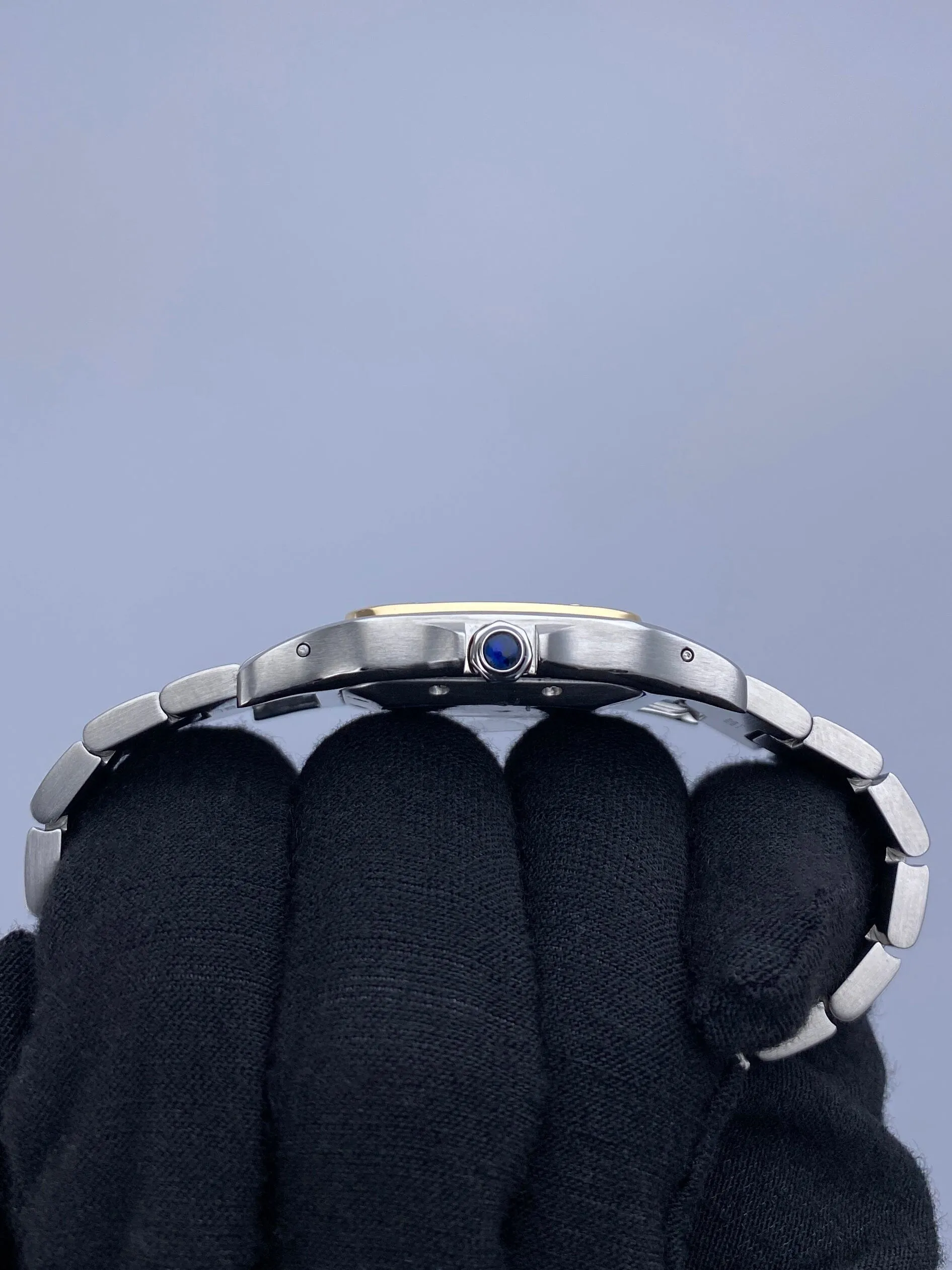 Cartier Santos Galbee W20058C4 Two Tone Ladies Watch