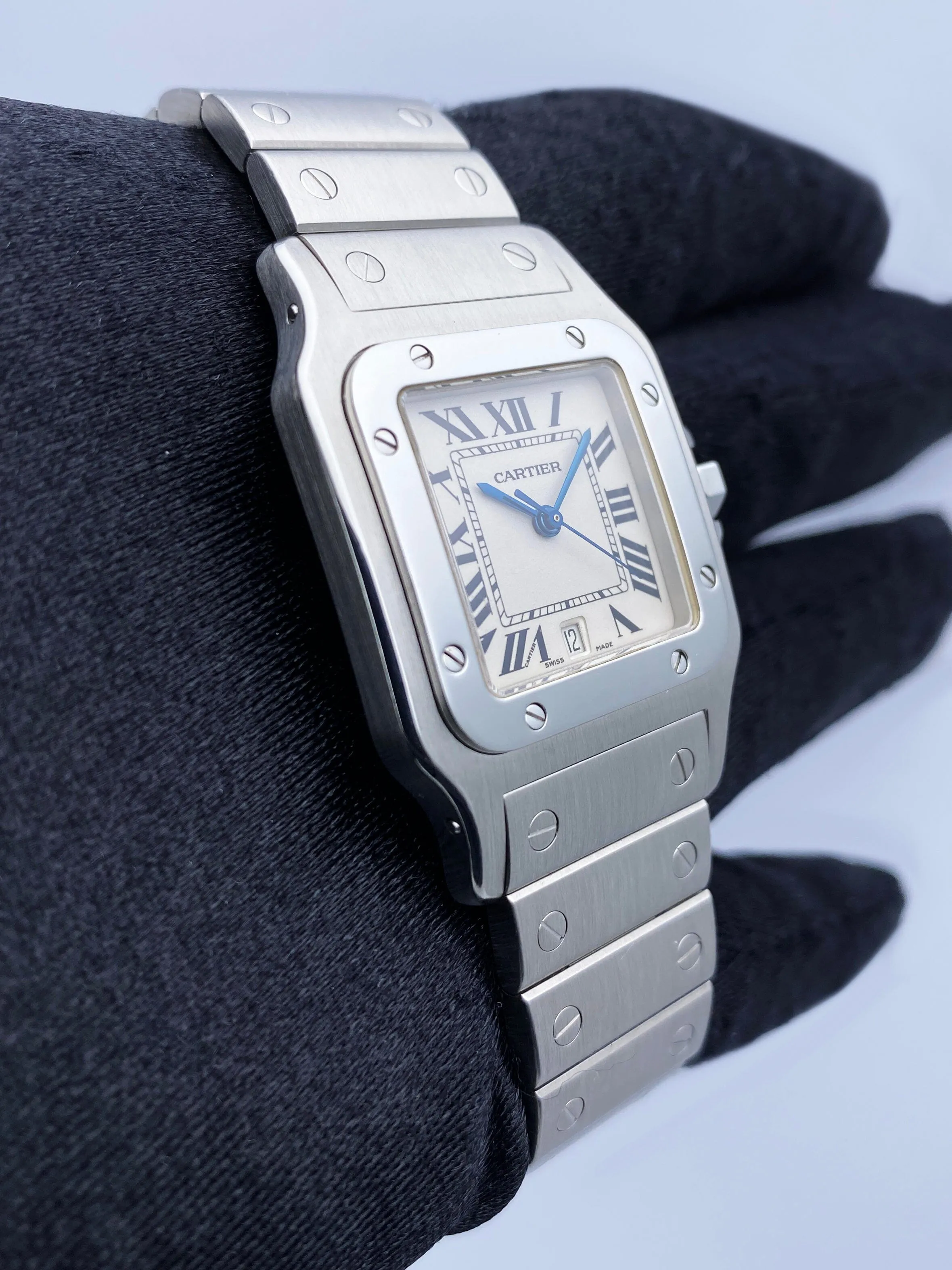 Cartier Santos Galbee W20060D6 Stainless Steel Watch