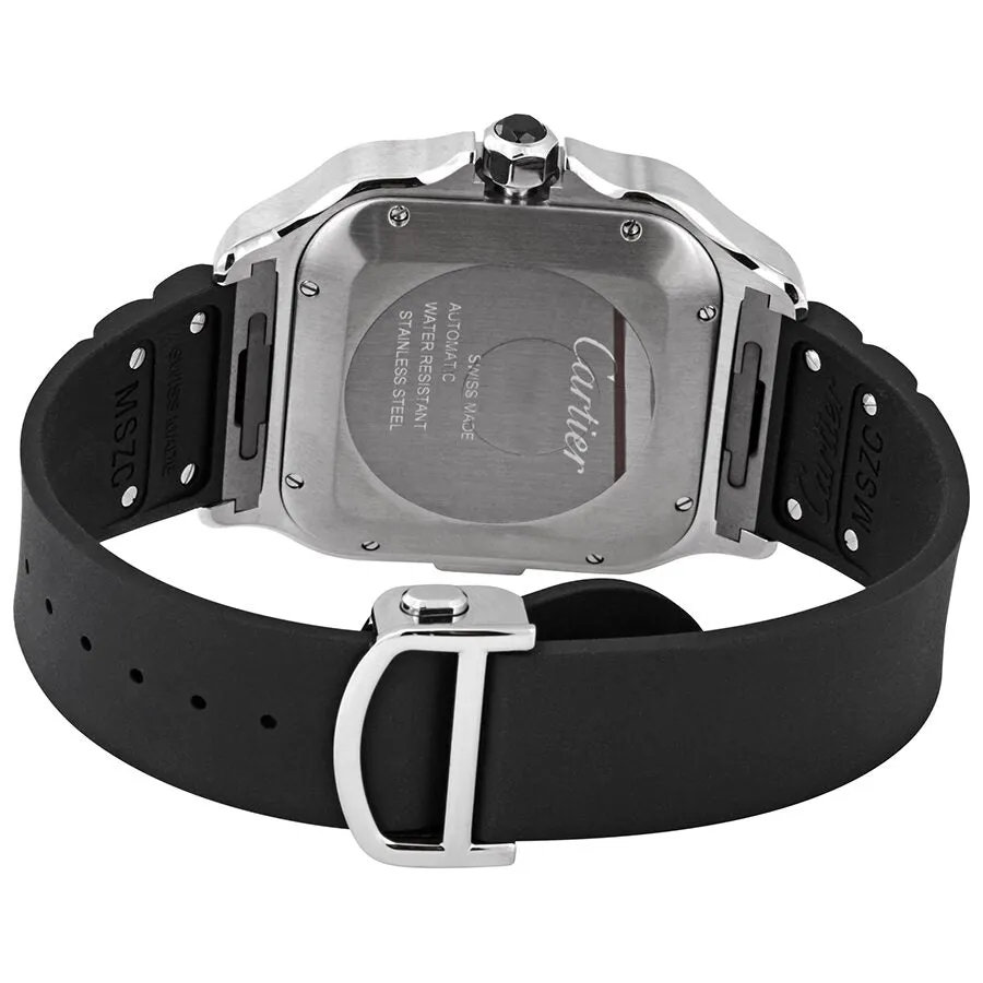 Cartier Santos XL Chronograph Silver Dial Men's Watch WSSA0017