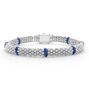 Ceramic Station Caviar Bracelet | 6mm