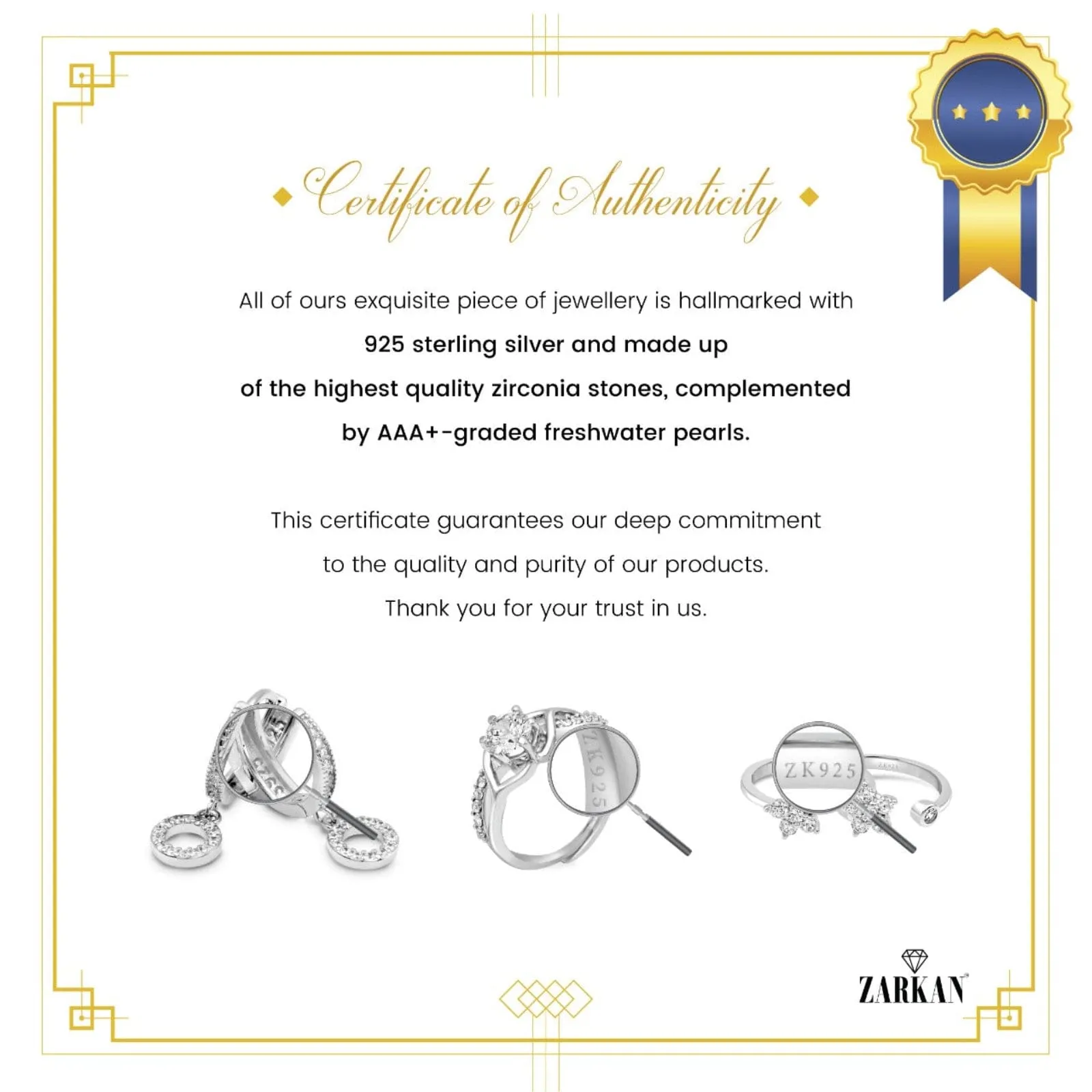 Charming Dual Link Heart 925 Sterling Silver Bracelet