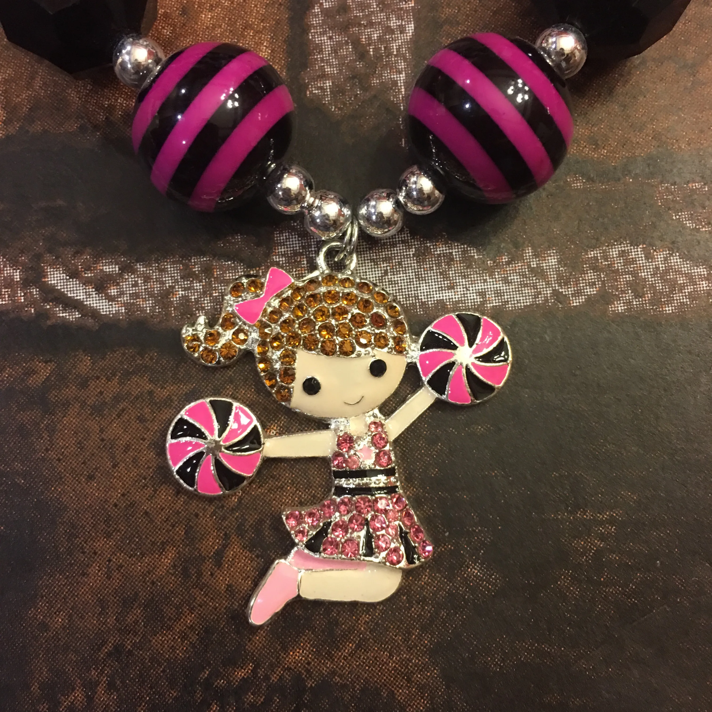Cheerleader Chunky Necklace