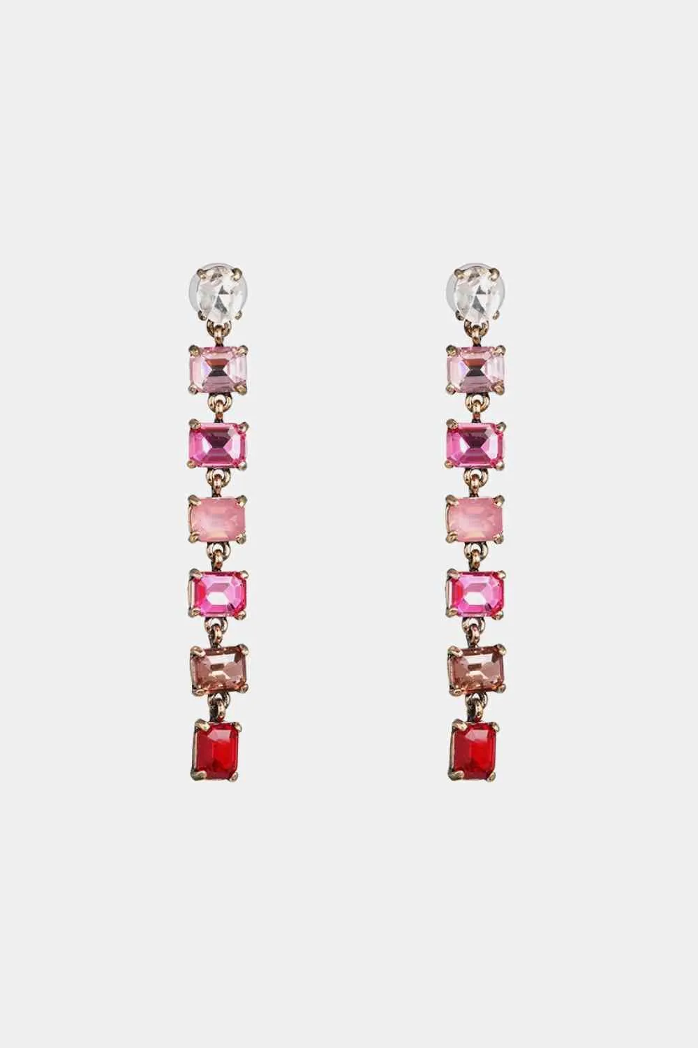 Chic Vibe Resin Geometric Dangle Earrings