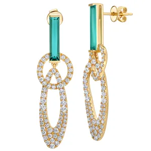 Chrysoberyl Earrings