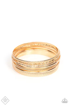 Circlet Circus Gold Bracelets Paparazzi