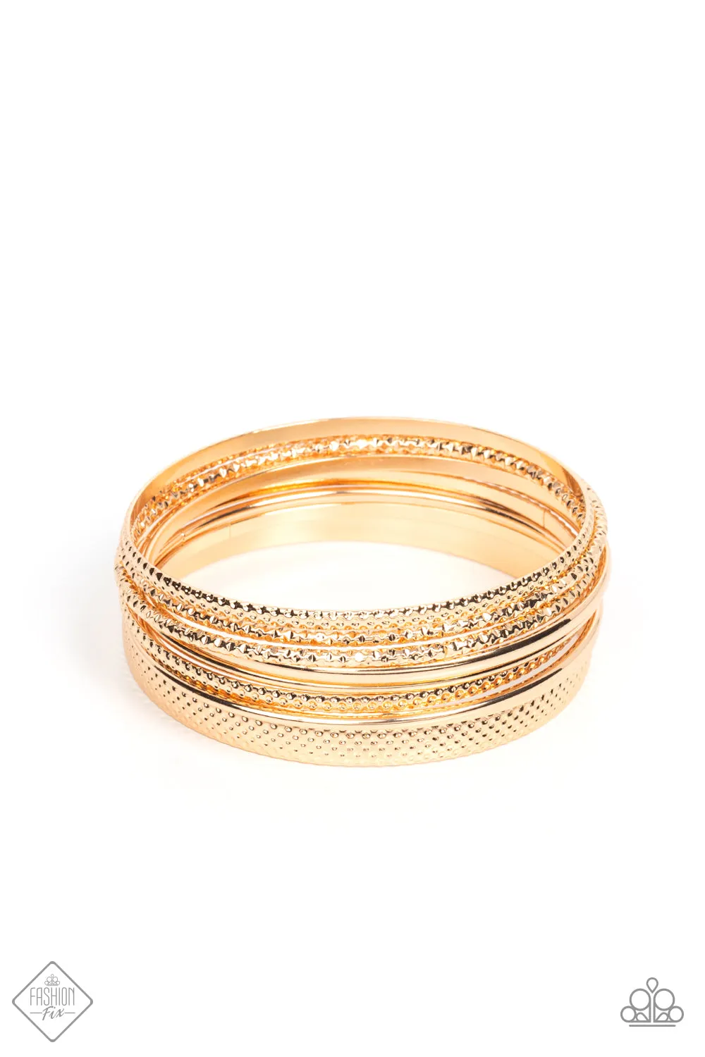 Circlet Circus Gold Bracelets Paparazzi