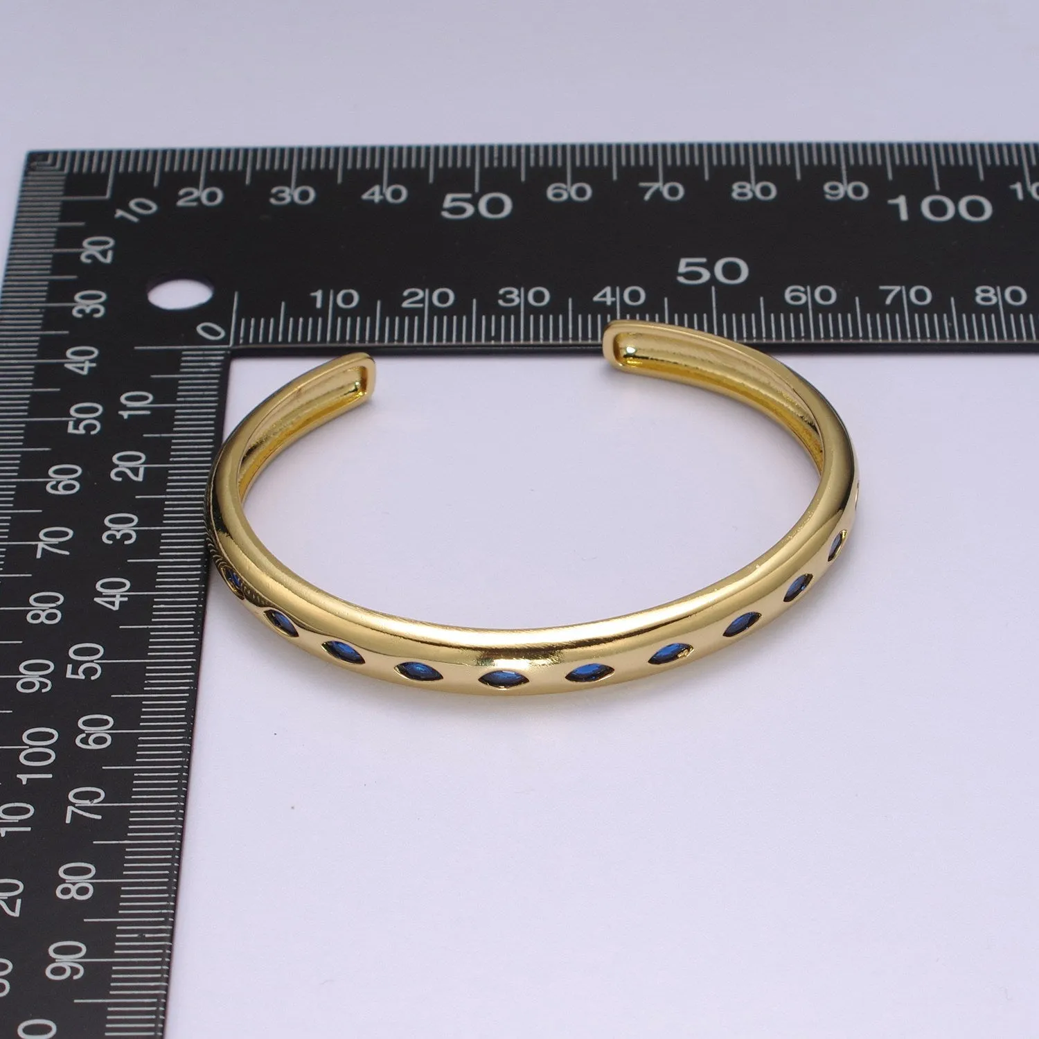 Clearance Pricing BLOWOUT Dainty Gold Color Cz Cuff Bracelet Minimalist Bangle For Stacking Jewelry WA-298 to WA-301 WA-430
