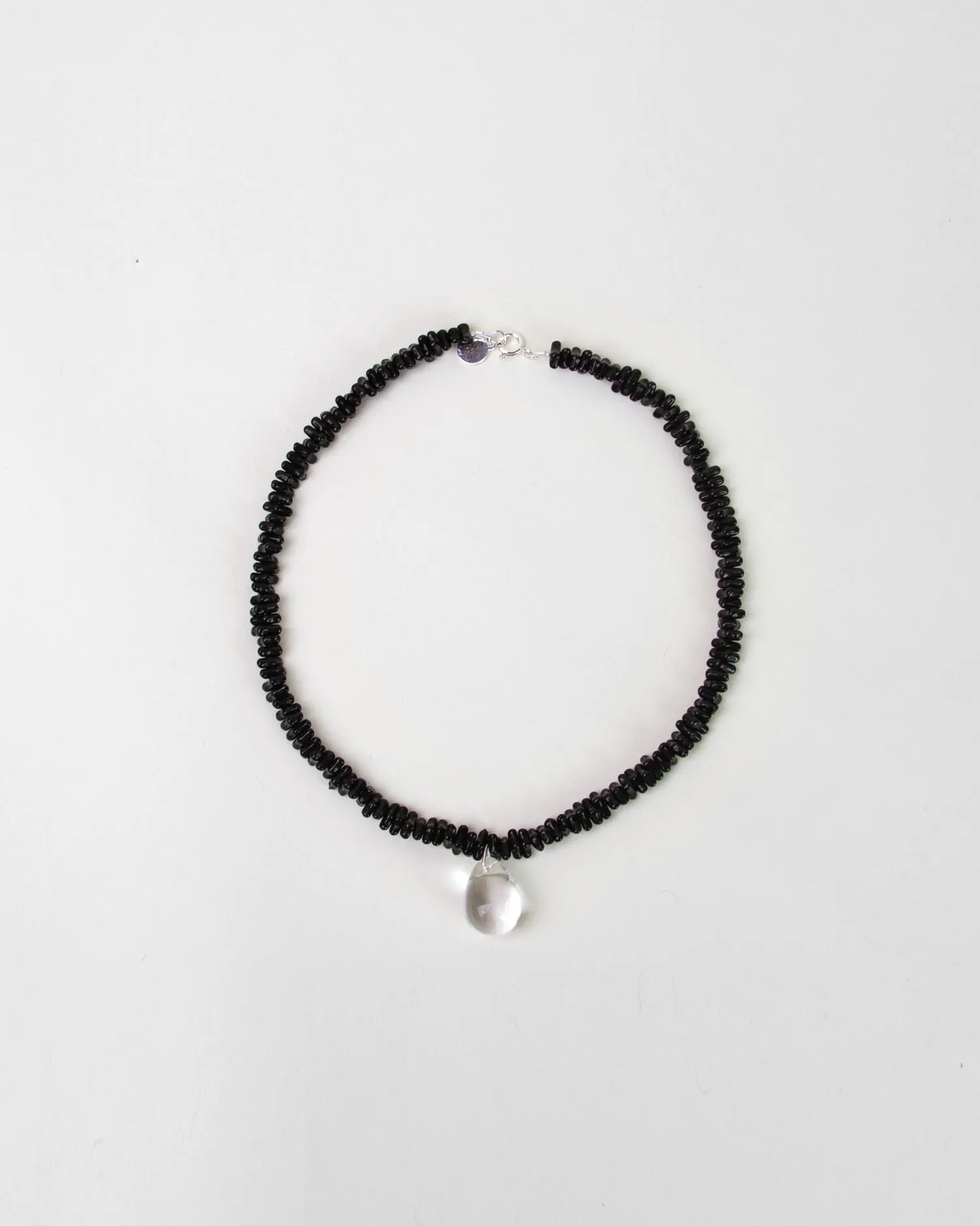 Corail Necklace Black/ Clear