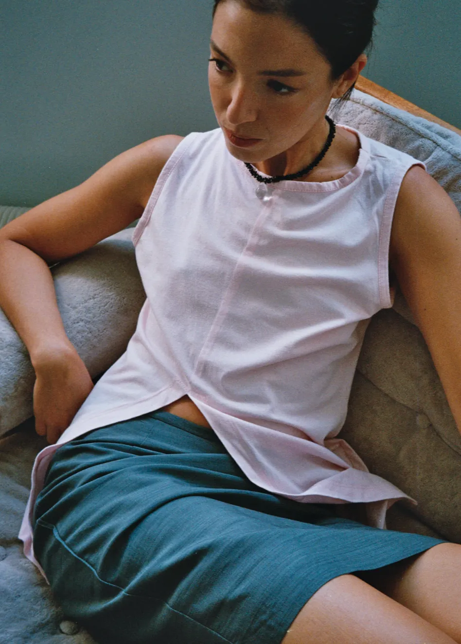Corail Necklace Black/ Clear