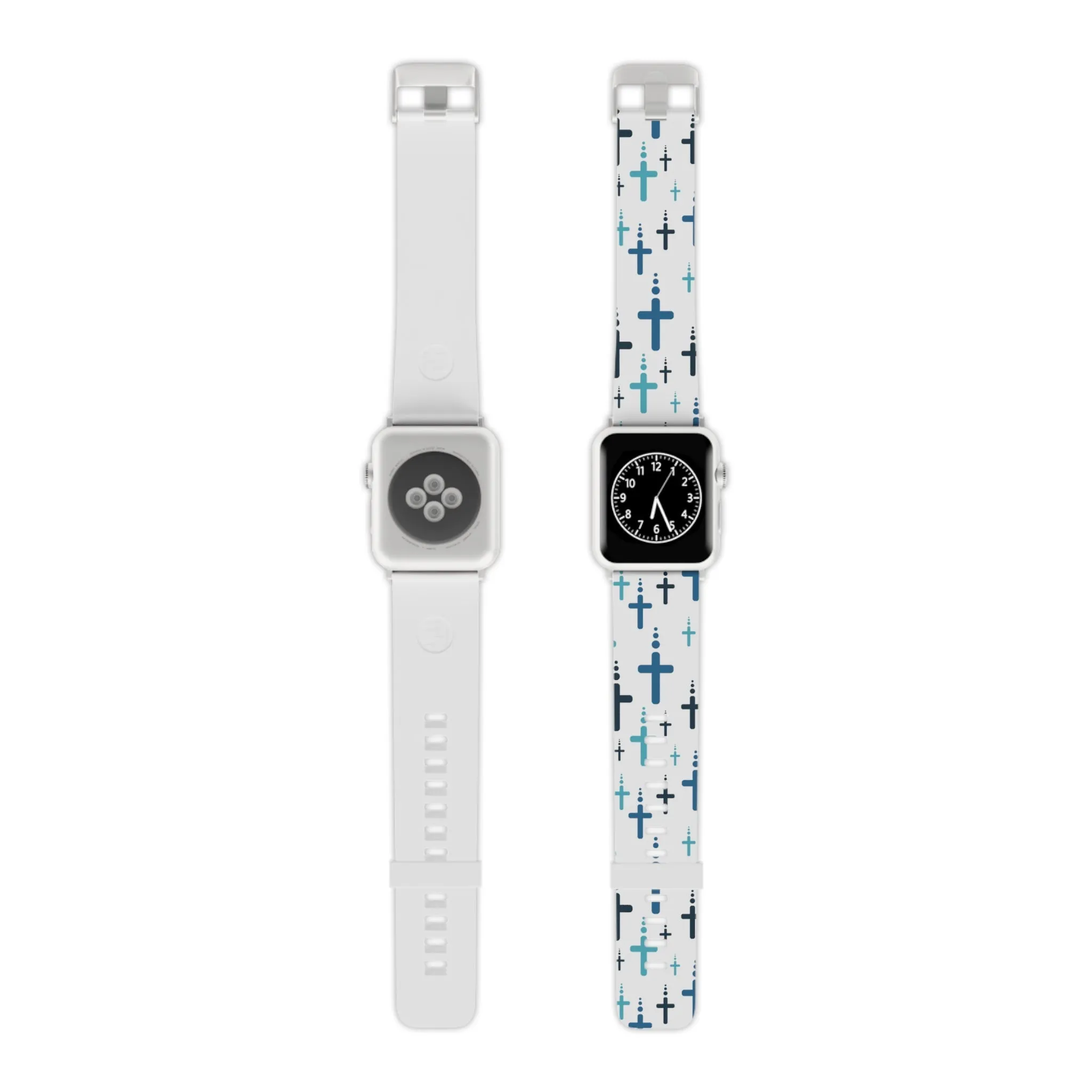 Crosses Watch Band - Blue/White for Apple Watch 38/40/42/44