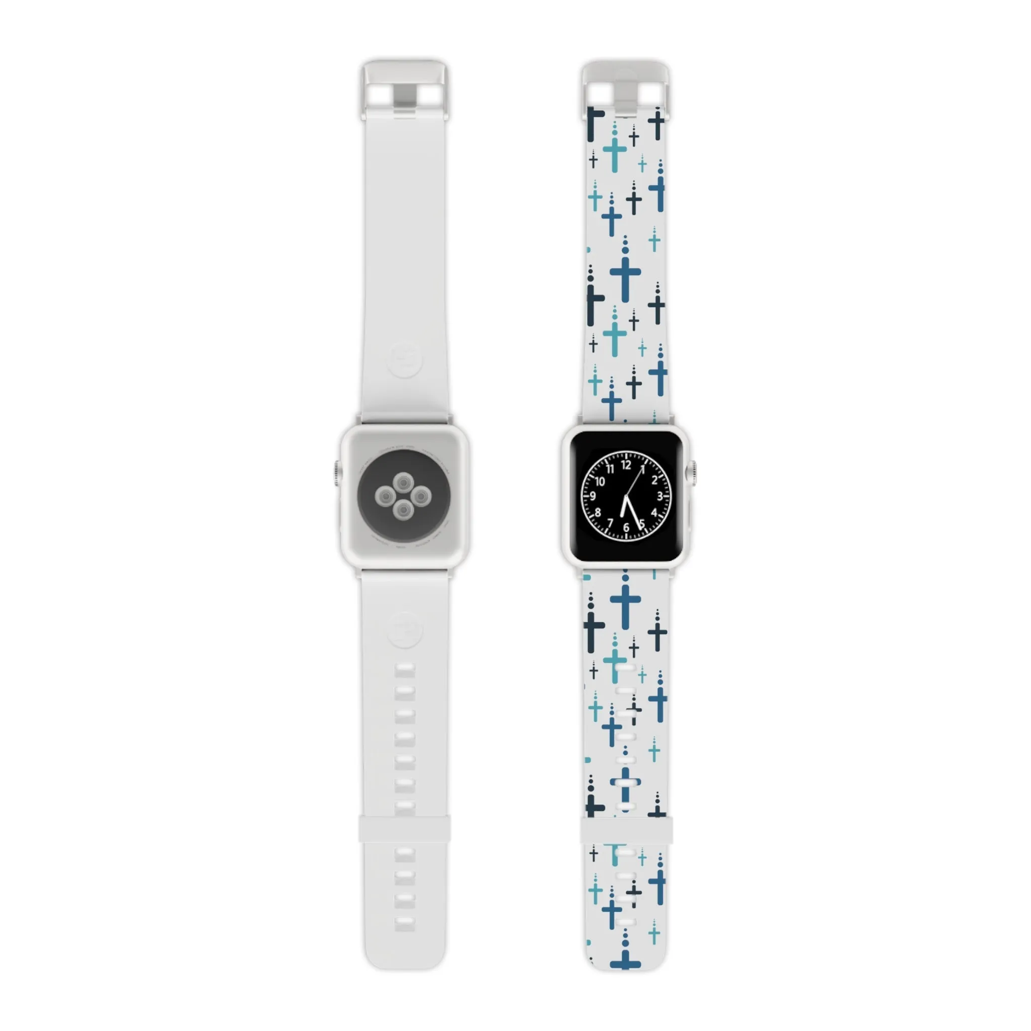 Crosses Watch Band - Blue/White for Apple Watch 38/40/42/44