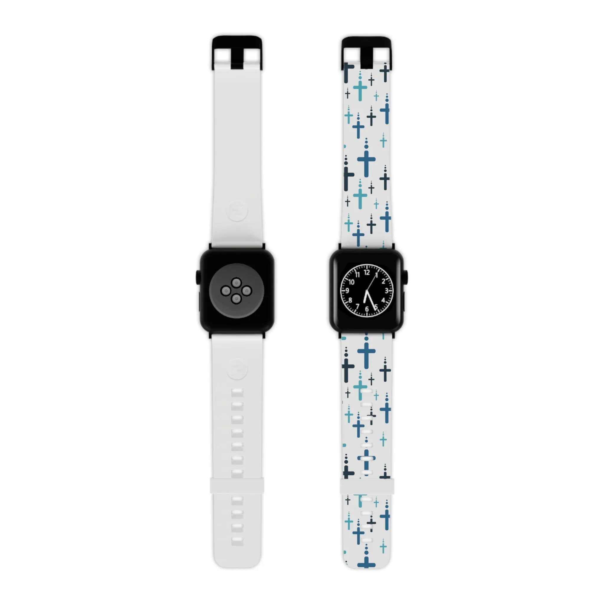 Crosses Watch Band - Blue/White for Apple Watch 38/40/42/44