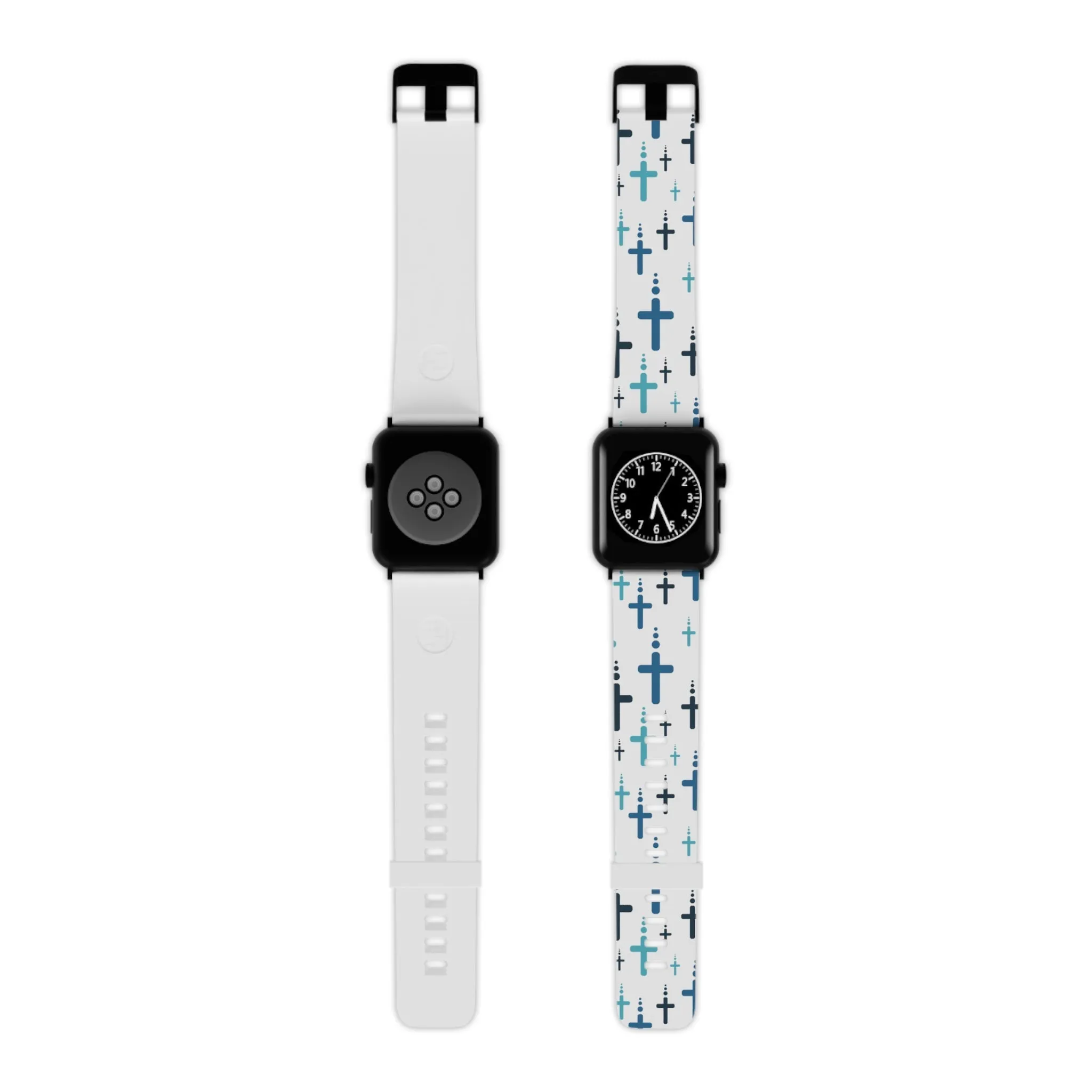 Crosses Watch Band - Blue/White for Apple Watch 38/40/42/44