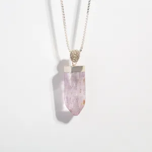 CRYSTAL TALISMAN PENDANT | KUNZITE