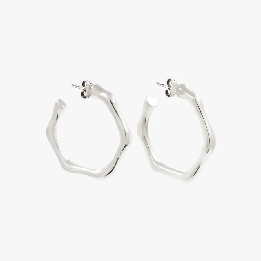 CXC Hoop Earrings