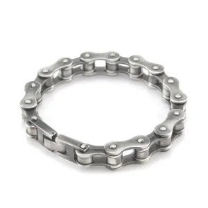 Cycolinks 10mm Retro Rustic Silver Bike Chain Bracelet BOGOF