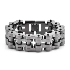Cycolinks Stealth Gunmetal 22mm Monster Bracelet