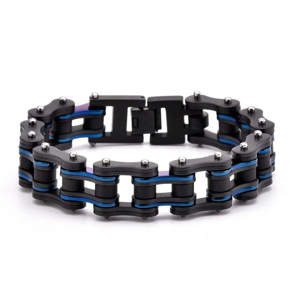 Cycolinks Stealth Matt Blue 16mm Bracelet
