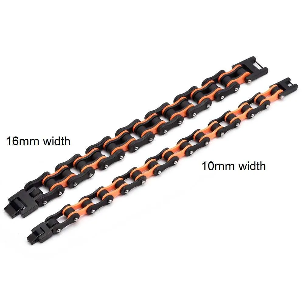Cycolinks Stealth Matt Orange 16mm Bracelet