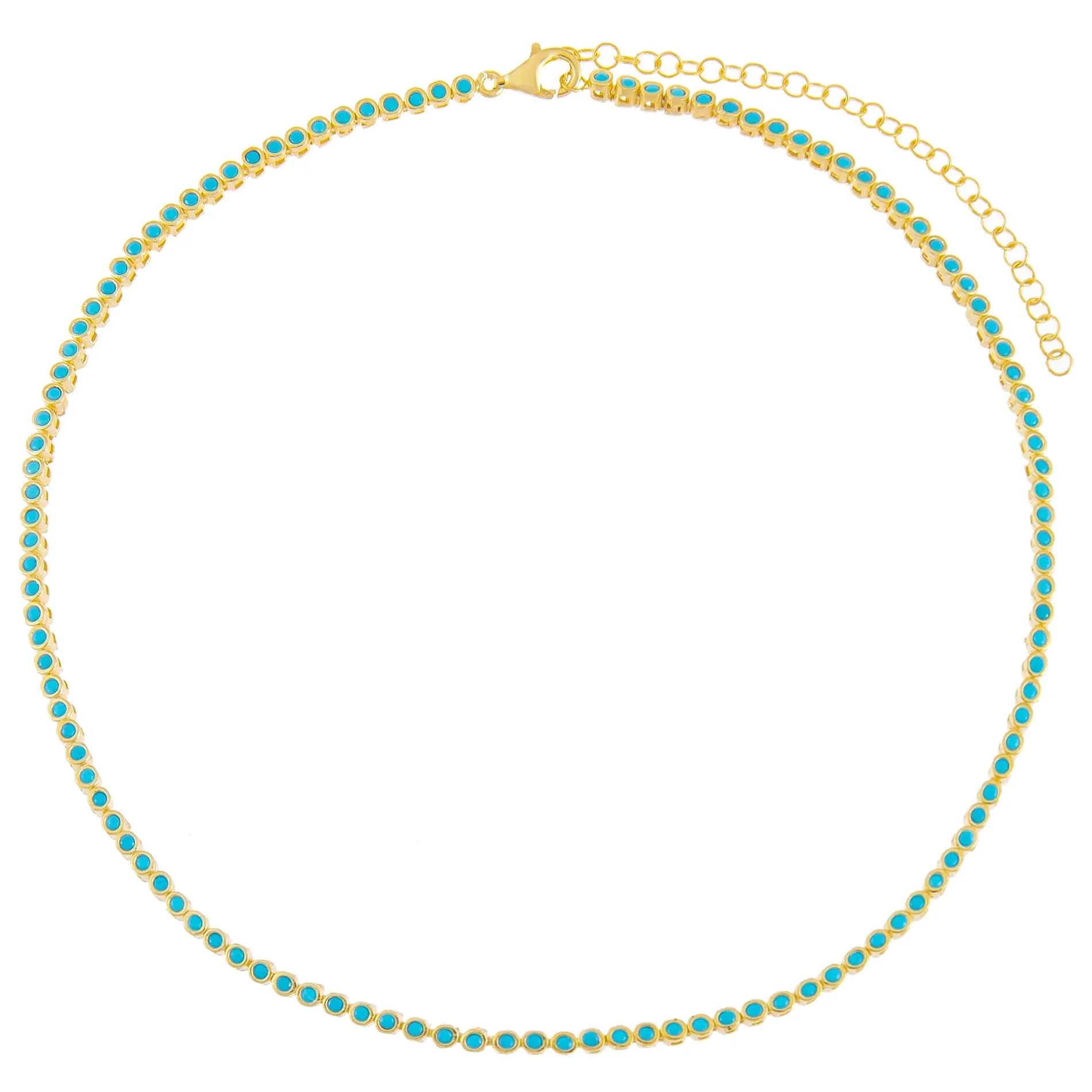 CZ Bezel Choker