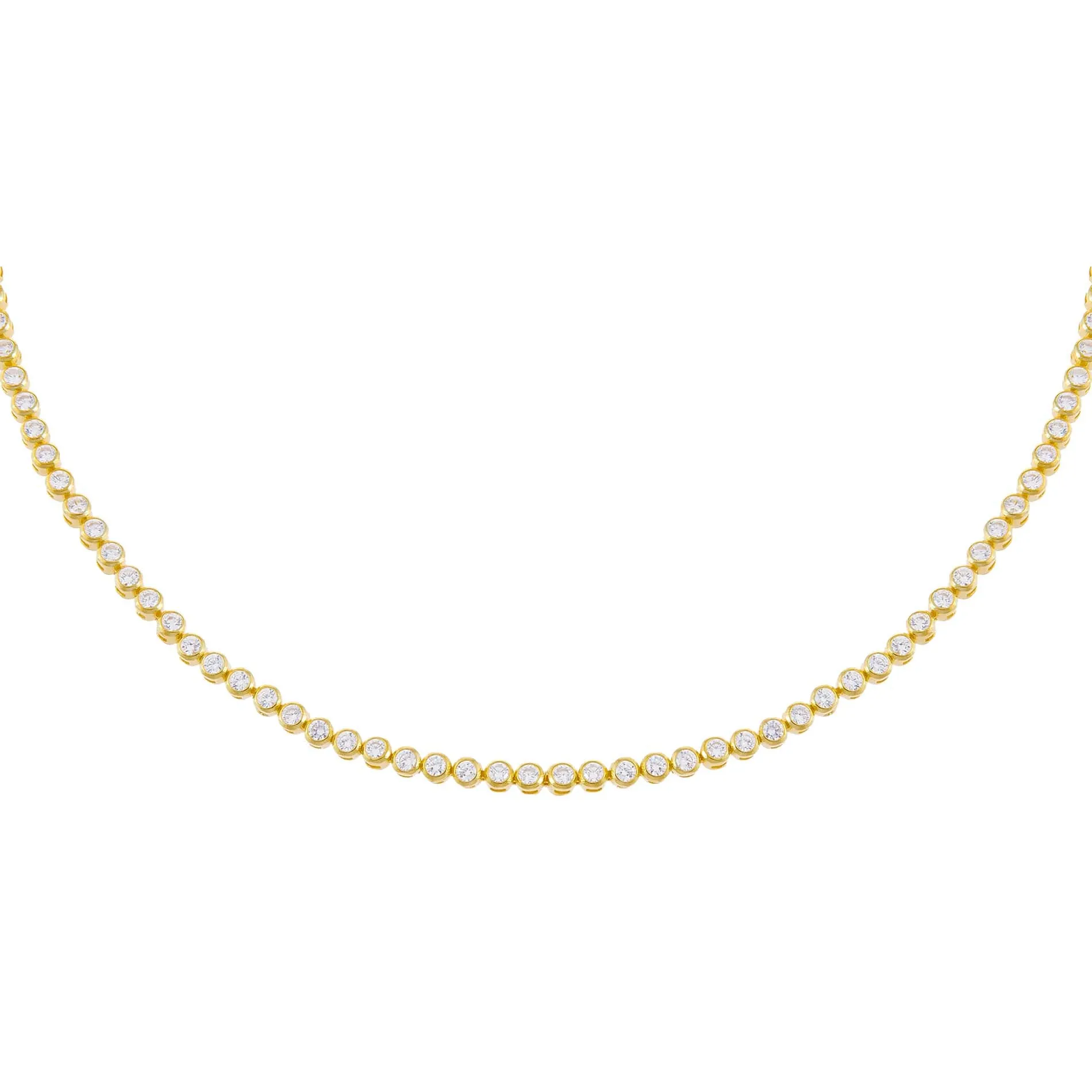 CZ Bezel Choker